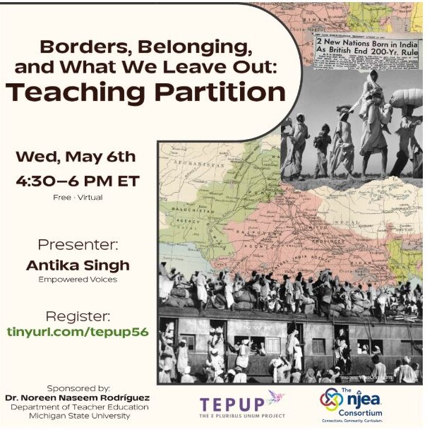 Borders Belonging and What We Leave Out- Teaching Partition