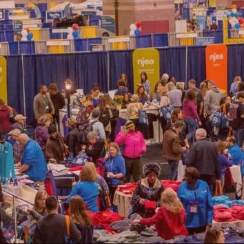 NJEA Convention floor
