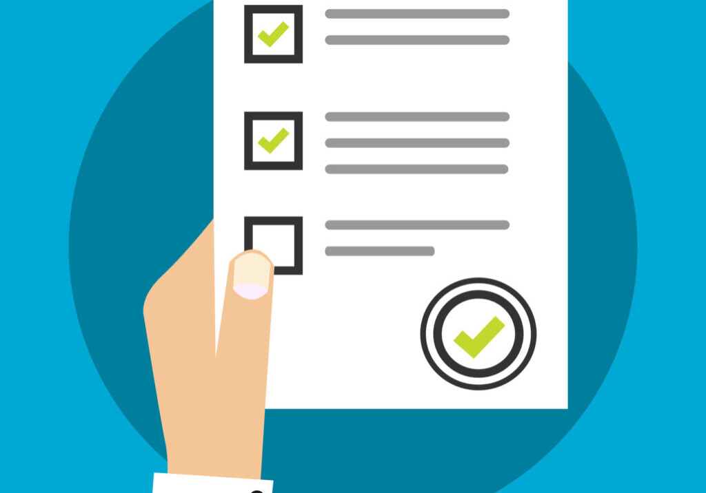 School Exam Test Results Vector Illustration Student in Suit